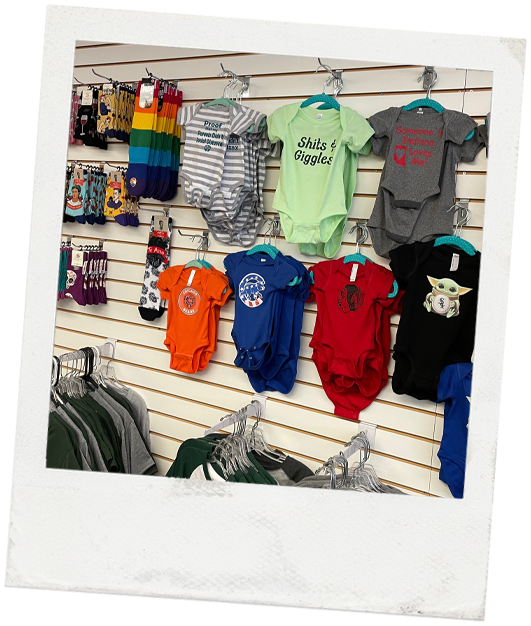 baby clothes and onesies